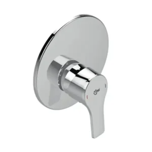 خلاط الدش بتدفق مثالي مدفون بالكامل A 6706 AA، من ايديال ستاندرد، كروم، ستانلس ستيل