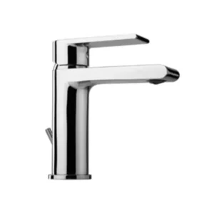 خلاط طبق غسيل مودينا بذراع فردي مصنوع من النحاس لون كروم من ديورافيت