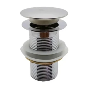 وصلة تصريف لحوض الحمام من جينيريك، فضي