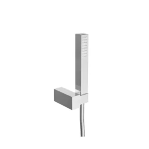 طقم نظام دش كايلا محمول باليد GX-00141 مع خرطوم مضاد للالتواء بطول 1.5 م من جواد، لون كروم