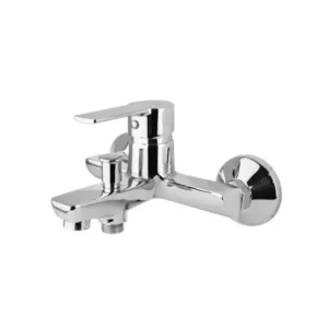 خلاط حوض استحمام سكاي جي اس ال 1071-ND-CP من جلوبال ستاندرد مع محول ومقبض للتحكم في المياه، كروم