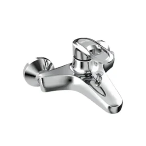 خلاط حوض استحمام سيراميك من جواد، موديل GX-0065، مقاس 65 سم، لون فضي