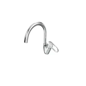 حنفية خلاط حوض من جواد سيراميكس، فضي، GX-0060