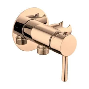 خلاط شطافة دفن مدور ذهبي من جواد - GX-00363PVG - تصميم فاخر وعصري