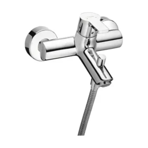 خلاط حوض استحمام ستاتيس مع محول من هانز جروهي، كروم 14184006