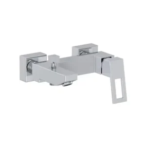 خلاط حمام ودش بذراع واحد 38002 من كودي راك، فضي باسيفيك