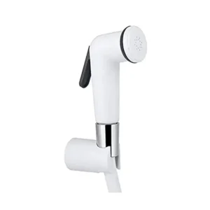 شطافة تواليت بيديه يدوي، بخاخ محمول باليد للحمام، شطاف مناسب للمسلمين صُنعت في إيطاليا من بيوري برو (طقم من 2 قطع)