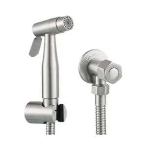 شطاف محمول باليد من الفولاذ المقاوم للصدأ من سينسيا، مجموعة شطاف كاملة للتواليت، بخاخ شطاف يدوي للتواليت، WS024AF6