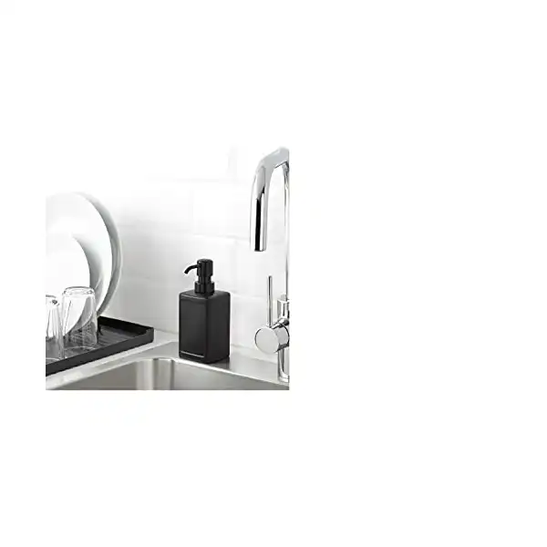 موزع الصابون رينينج من ايكيا (باللون الرمادي، سعة 15 اونصة، 450 مل) - الصورة 2