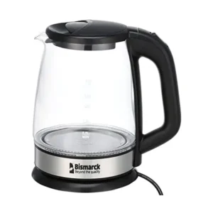 غلاية مياه زجاج بايركس من بيسمارك 2.2 لتر 1500 وات / B-M7010