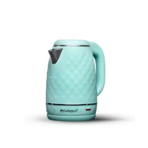 غلاية كهربائية بريميير، 2 لتر، 1500 وات، تصميم مبطن، لاسلكية مع إغلاق تلقائي من فلامنجو (أخضر مينت)