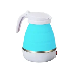 غلاية كهربائية سيليكون قابلة للطي 600 واط من Next Store – عملية للمنزل والسفر، تصميم مدمج سهل الحمل والتخزين، آمنة وسهلة الاستخدام (ازرق)