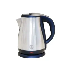 غلاية كهربائية بقوة 1500 وات، سعة 1.8 لتر، لون فضي وأسود، من هوهو