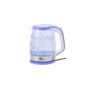 غلاية زجاج حراري فيوجن من هوساكي، سعة 2.2 لتر