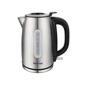 غلاية كهربائية من الستانلس ستيل بقدرة 1850-2200 واط من هوم CC2236، سعة 1.7 لتر، فضي