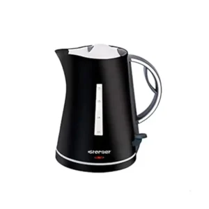 غلاية كهربائية من ستارجت بلون أسود، مصنوعة من البلاستيك، مع ميزة الإيقاف التلقائي، سعة 1.8 لتر