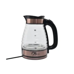 غلاية تربو من زجاج حراري من هوساكي - سعة 2 لتر