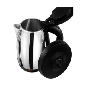 غلاية سكارليت كهربائية متعددة الأغراض مصنوعة من الفولاذ مقاوم للصدأ مع مقبض مقاوم للحرارة بسعة 2 لتر