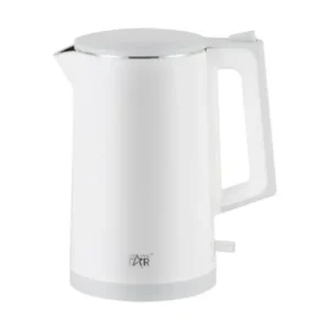 غلاية كهربائية من وينينج ستار بلون ستانلس ستيل، مصنوعة من الفولاذ غير القابل للصدأ، مع انفيوزر مدمج، سعة 1.7 لتر