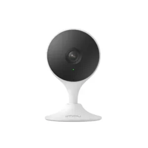 كاميرا مراقبة واي فاي ثابتة بدقة 3 ميجابكسل من اي مو، تحدث صوتي ثنائي الاتجاه، بكاء الطفل/كشف البشر، رؤية ليلية اليكسا وجوجل، فتحة بطاقة سحابية/اس دي مدمجة في صفارة انذار (اي مو Cue 2)