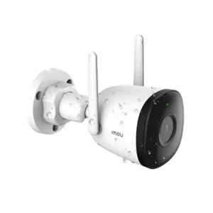 كاميرا مراقبة خارجية 1080P من اي مو، تقنية كشف الحركة بالذكاء الاصطناعي، كاميرا بشكل رصاصة مقاومة للطقس بتصنيف IP67 لمقاومة المياه والغبار، كاميرا واي فاي برؤية ليلية 30 متر، تخزين سحابي/بطاقة SD