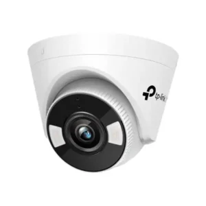 TP - لينك كاميرا شبكة توريت ملونة كاملة 5MP C450 (2.8 ملم) من فيجي، CCTV، الوان كاملة 24 ساعة، صوت ثنائي الاتجاه، H.265+، CMOS، دوران / امالة، 1620p HD، ار جيه 45 بي او اي/12 فولت تيار مستمر