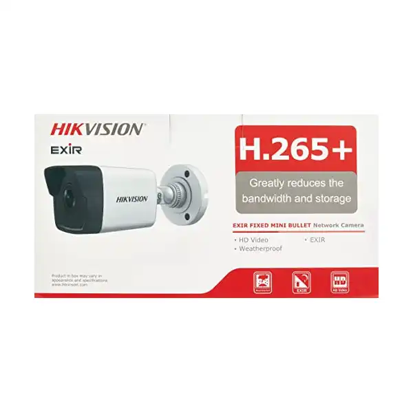 كاميرا بعدسات مقاس 4 ملم من هيكفيجن، DS-2CD1023G0E-I، سلكي، أبيض - الصورة 3