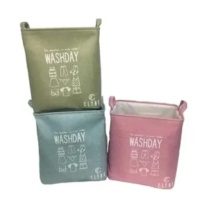 سبت غسيل ملابس قابل للطي لتنظيم وتخزين الغسيل من بيسا ستور ليوم الغسيل