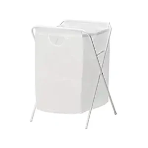 سلة وكيس غسيل وملابس مع حامل لغرف النوم والحمام